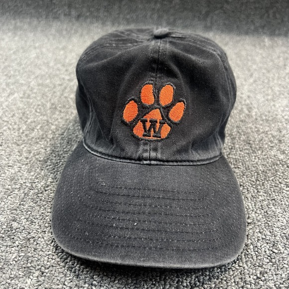 Legacy Athletic Vintage Aesthetic Paw Print W Logo Dad Hat OS Black Cotton — photo 2